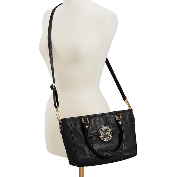 Tory Burch Handbags - Tory Burch Amanda Black Mini Satchel